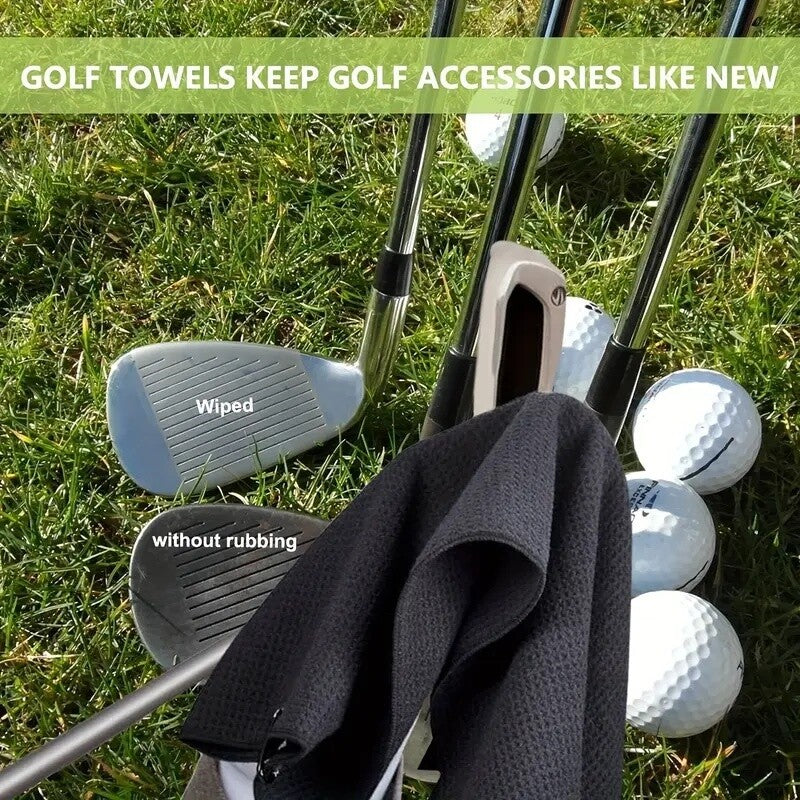 Golf Accessories Gift Cleaner Set Towel Golf Club Brush Groove Cleaning Kit
