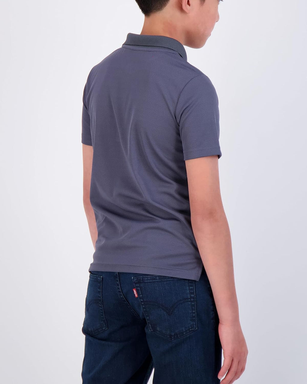 3 Pack: Boy'S Short Sleeve Polo Shirt - School Uniform Active Performance Golf (Ages 4-16)