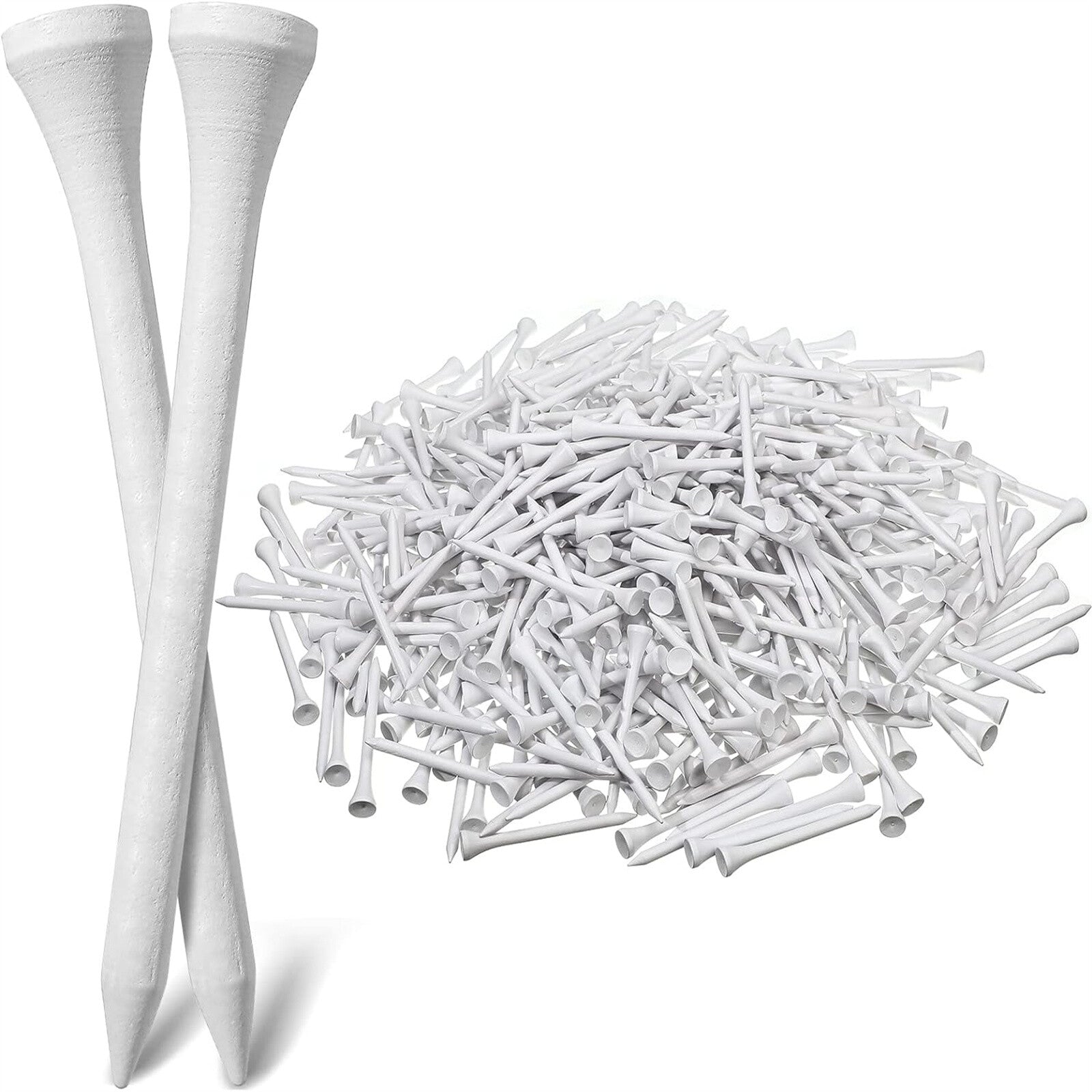 100/200/500X Wood Wooden Golf Tees 83Mm Golf Ball Tees Supplies Accessories AUS