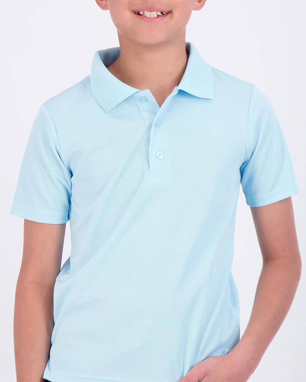 3 Pack: Boy'S Short Sleeve Polo Shirt - School Uniform Active Performance Golf (Ages 4-16)