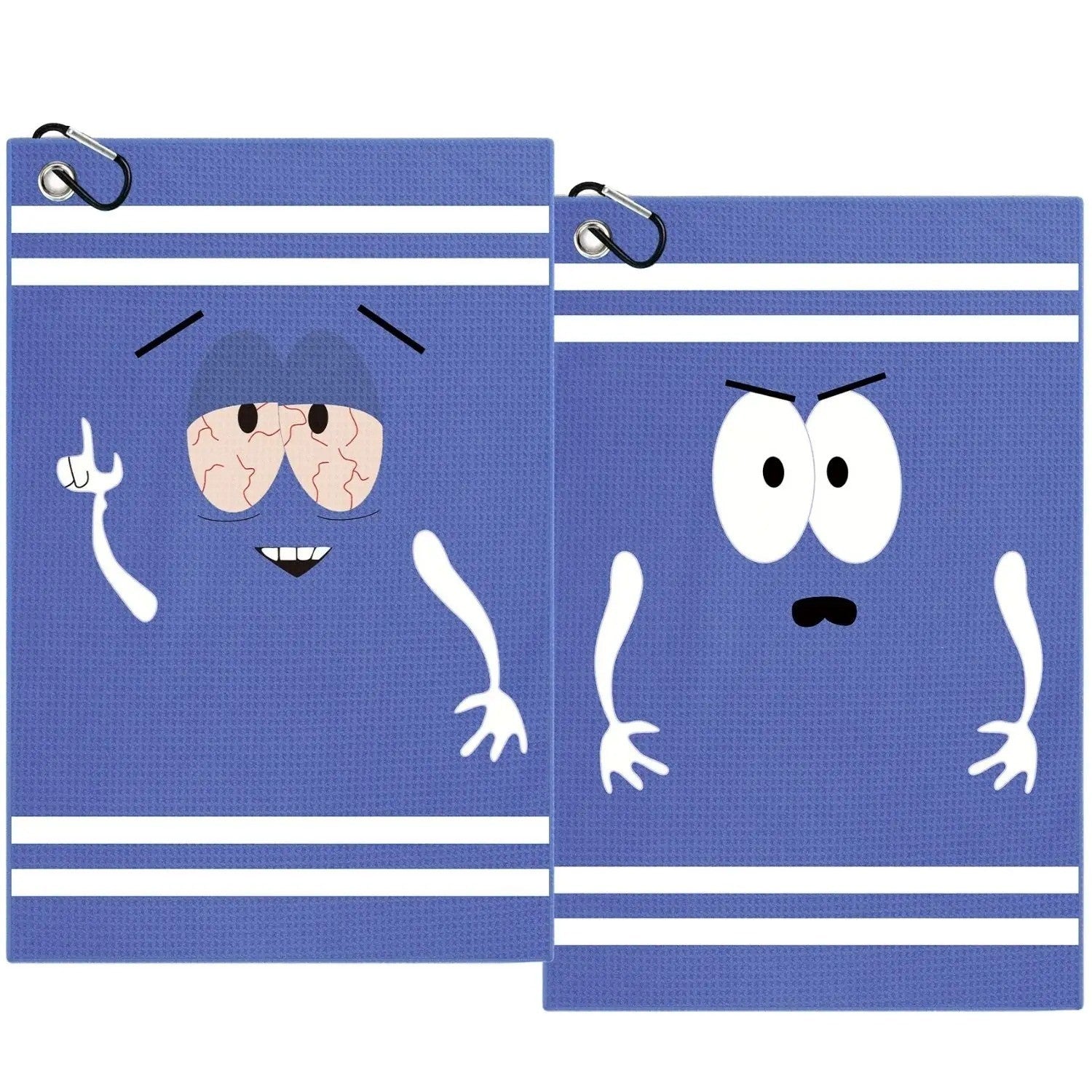 “Funny Microfiber Golf Towel Printed Premium Towel for Golf Bags Men & Women