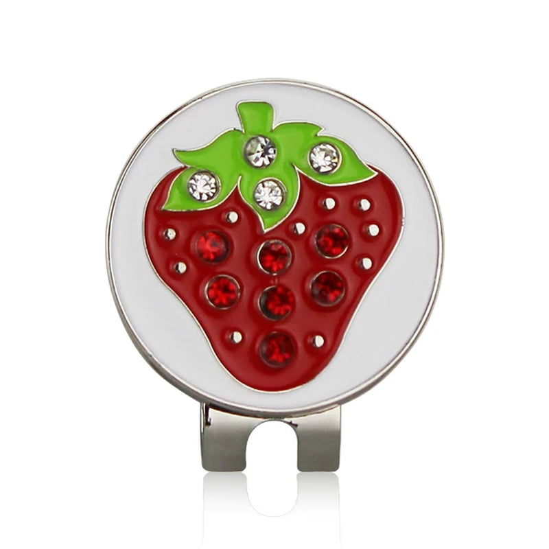 Golf Markers Ball Mark Hat Clips Cute Cartoon Putting Green GOG Design Position plus Magnetic M1MJ