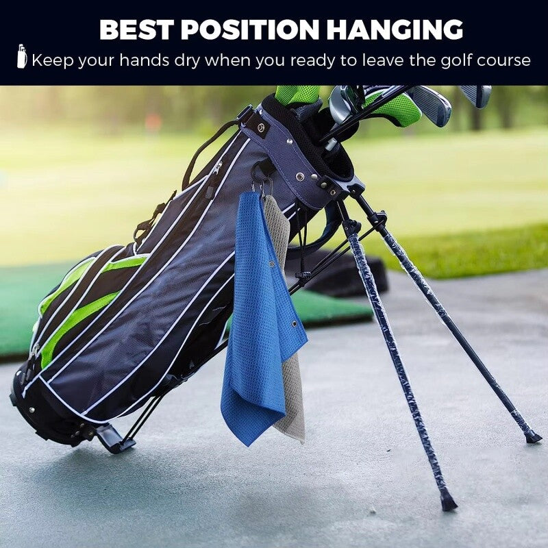 Golf Accessories Gift Cleaner Set Towel Golf Club Brush Groove Cleaning Kit